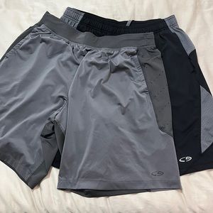 Two pair of Champion Gear Men’s Athletic Shorts, XL